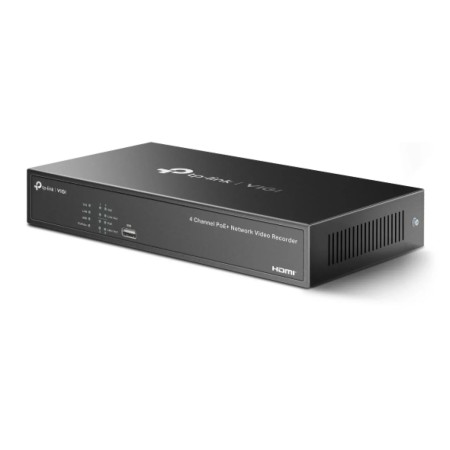 4-канальный IP-видеорегистратор TP-Link VIGI NVR1004H-4P серый