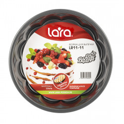 Форма для выпечки LARA (LR11-11) серый