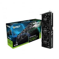 Видеокарта Palit GeForce RTX 5060 Ti Infinity 3 (NE7506T019T1-GB2061S) 16 Гб черный