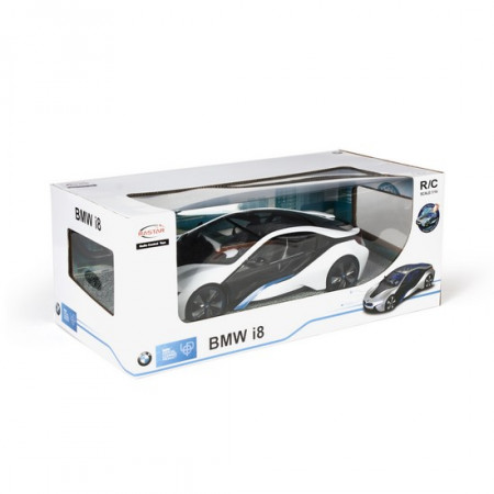 Радиоуправляемая машина RASTAR "BMW I8" 49600-11W белый