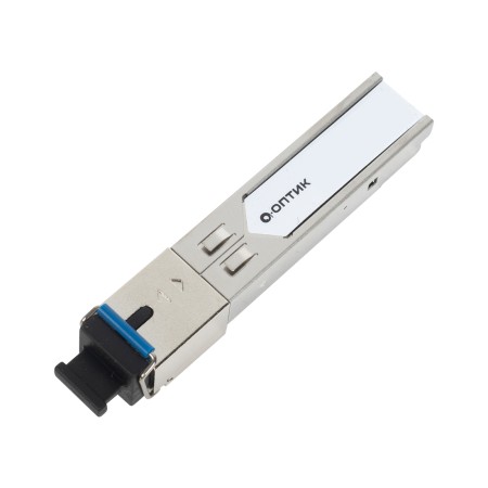 Трансивер А-Оптик AO-SFP-B35S-40D серебристый