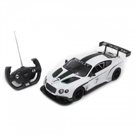 Радиоуправляемая машина RASTAR "Bentley Continental GT3" 70600W белая