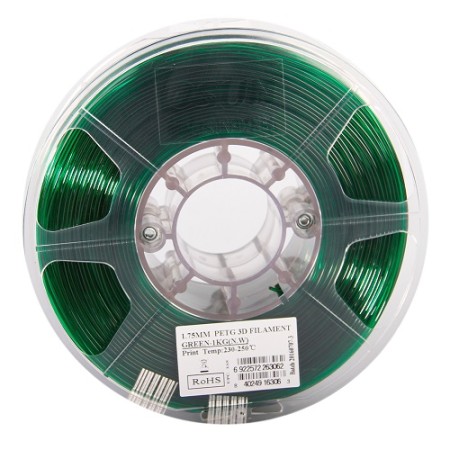 Пластик для 3D принтера eSUN Green (PETG175G1) зеленый