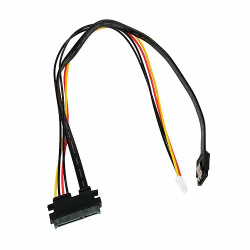 Cable SATA - 1 HDD - Sata 7pin+XH2.54 Cablexpert CC-XH2.54-SATAL-40CM (CC-XH2.54-SATAL-40CM) черный