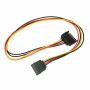 Кабель SATA - SATA Cablexpert CC-SATAMF-02 0.5м черный