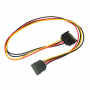 Cable SATA - 1 HDD SATA Cablexpert CC-SATAMF-02 0.5м черный