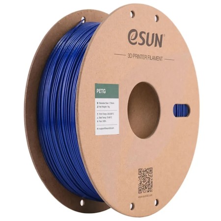 Пластик для 3D принтера eSUN Solid blue (PETG175SU1) синий непрозрачный
