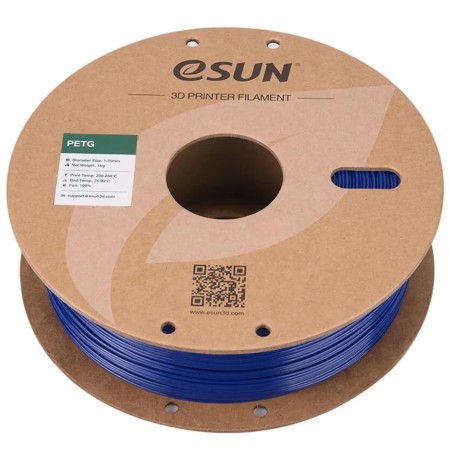 Пластик для 3D принтера eSUN Solid blue (PETG175SU1) синий непрозрачный