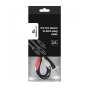 Кабель 2 x RCA - 3.5 mm jack Cablexpert CCA-458-2.5M 2.5 м черный