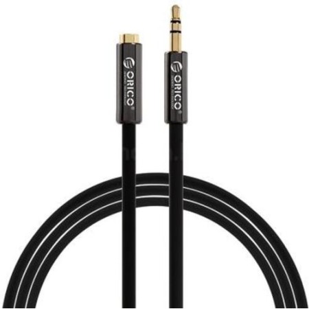 Кабель 3.5 mm jack - 3.5 mm jack ORICO FMC-10-BK 1 м черный