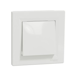 Выключатель Schneider Electric Asfora EPH0100121 1 клавишный белый