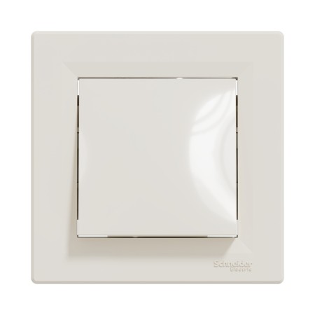 Выключатель Schneider Electric Asfora EPH0100123 1 клавишный кремовый
