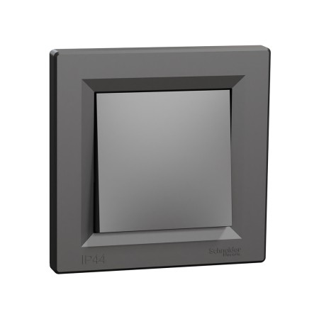 Выключатель Schneider Electric Asfora EPH0100271 1 клавишный антрацит