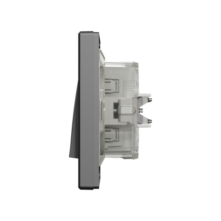 Выключатель Schneider Electric Asfora EPH0100271 1 клавишный антрацит