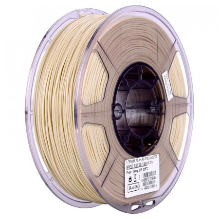 Пластик для 3D принтера eSUN Bone White (PLA+175BW1) слоновая кость