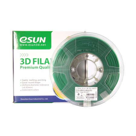 Пластик для 3D принтера eSUN Pine Green (PLA+175PG1) темно-зеленый