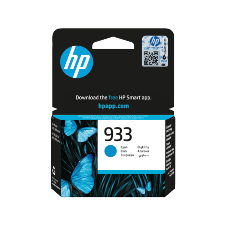 Картридж струйный HP 933 (CN058AE) голубой (с чипом)
