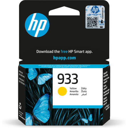 Картридж струйный HP 933 (CN060AE) желтый (с чипом)