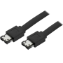 Кабель eSATA-eSATA Cablexpert CC-ESATA-DATA 0.5м черный