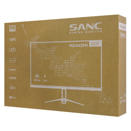 23.8" Монитор Sanc M2442PH белый