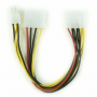 Cable Molex 4 pin - Molex 4 pin ATX 4 pin Cablexpert CC-PSU-4 0.15м черный