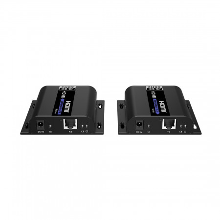 Удлинитель HDMI - RJ45 Lenkeng (LKV483) 120 м черный
