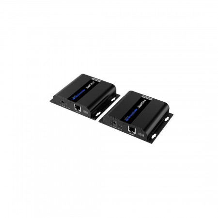 Удлинитель HDMI - HDMI Lenkeng (LKV683PoE-4.0) 120 м черный