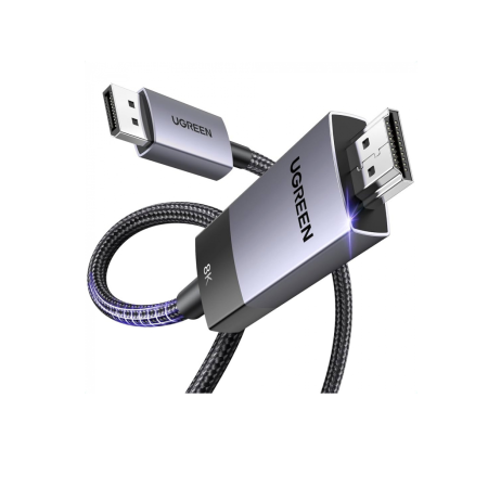 Кабель DisplayPort - HDMI Ugreen DP115 (80395) 1 м серый