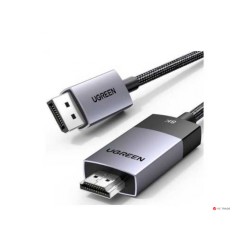 Кабель DisplayPort - HDMI Ugreen DP115 (80397) 2 м серый