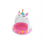 Бассейн надувной детский Intex Caticorn Baby 58438NP бело-розовый