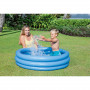Бассейн надувной детский Intex Crystal Blue 59416NP (114х25 см) синий