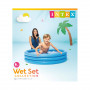 Бассейн надувной детский Intex Crystal Blue 59416NP (114х25 см) синий