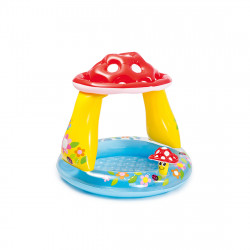 Бассейн надувной детский Intex Mushroom Baby 57114NP (102х89 см) синий