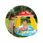 Бассейн надувной детский Intex Mushroom Baby 57114NP (102х89 см) синий