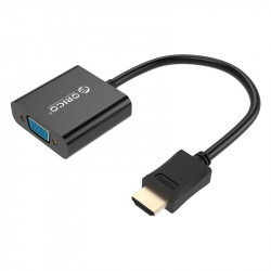 Адаптер НDMI - VGA ORICO (DHTV-C20-BK-BP) 17 см черный