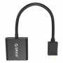 Адаптер НDMI - VGA ORICO (DHTV-C20-BK-BP) 17 см черный