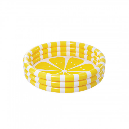 Бассейн надувной детский Intex Zesty Lemon 58432NP (147х33 см) желтый