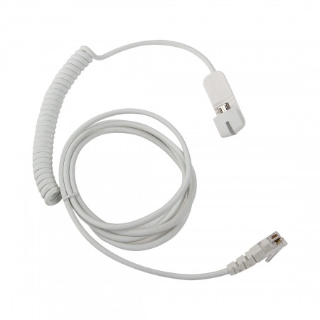 Противокражный кабель Eagle A6725A-001WRJ (Micro USB - RJ) белый
