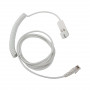 Противокражный кабель Eagle A6725A-001WRJ (Micro USB - RJ) белый