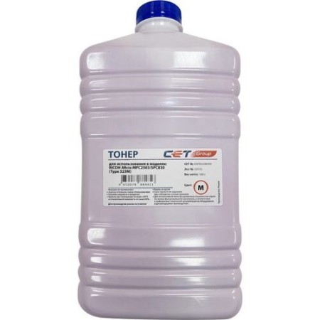 Тонер Cet Type 523 (OSP0523M500) пурпурный