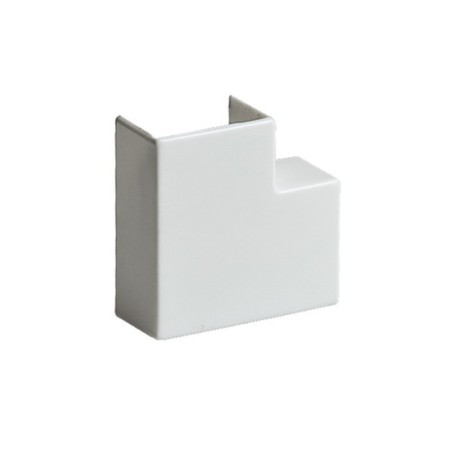 Поворот на 90 градусов РУВИНИЛ ПВР-100х60 Белый