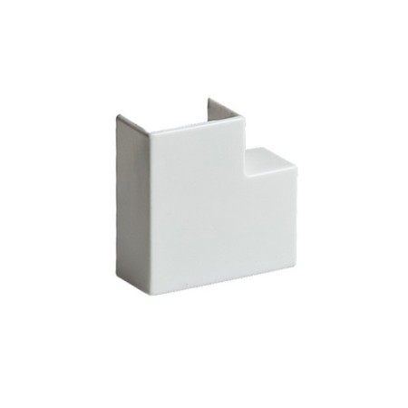 Поворот на 90 градусов РУВИНИЛ ПВР-80х60 Белый