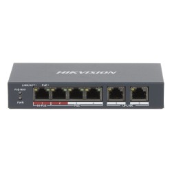 Коммутатор Hikvision Smart Managed DS-3E1106HP-EI синий