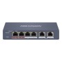 Коммутатор Hikvision DS-3E1106HP-EI синий