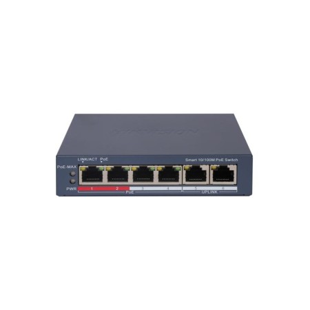 Коммутатор Hikvision DS-3E1106P-EI синий