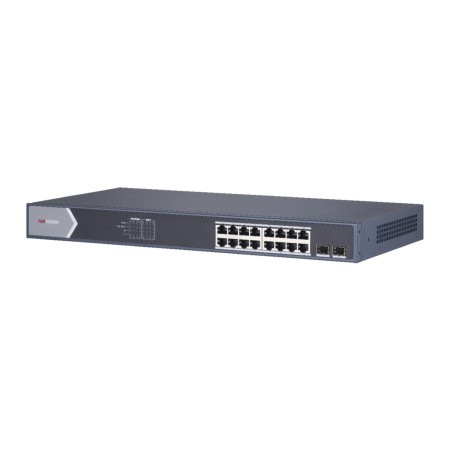 Коммутатор Hikvision DS-3E1518P-EI серый