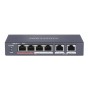 Коммутатор Hikvision DS-3E1106P-EI/M синий