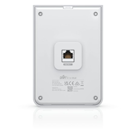 Беспроводная точка доступа (U6-IW) Ubiquiti U6-IW, WiFi 6 AX, 1GB PoE, 4800Mbps