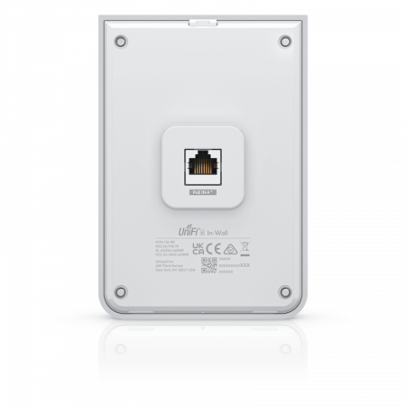 Беспроводная точка доступа (U6-IW) Ubiquiti U6-IW, WiFi 6 AX, 1GB PoE, 4800Mbps
