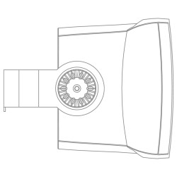 Настенная колонка AUDAC WX302 (WX302/OB) черный
